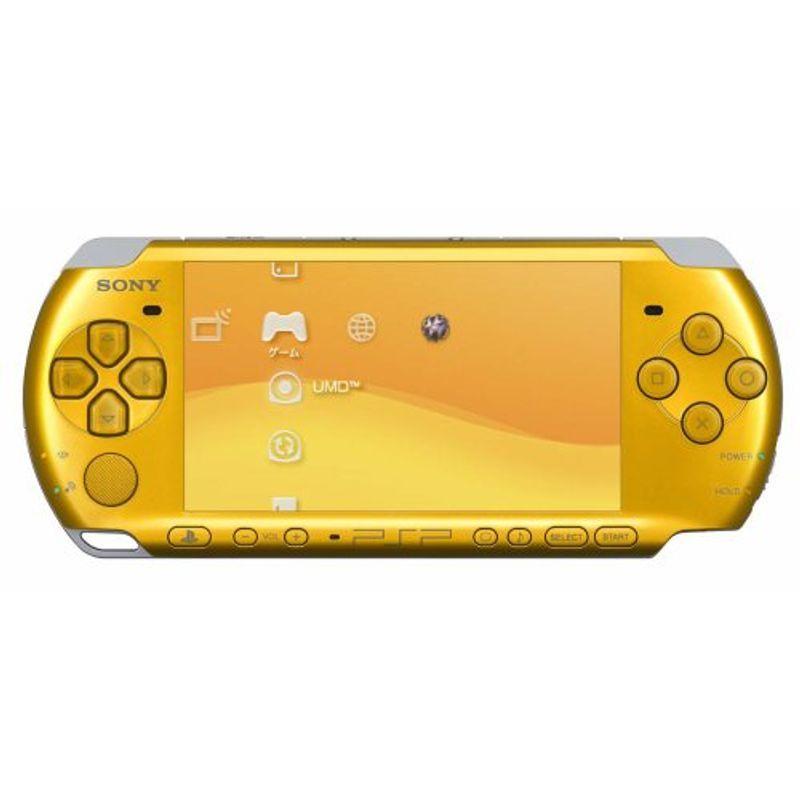 新品 送料無料PSP「プレイステーション・ポータブル」 ブライト・イエロー (PSP-3000BY) メーカー生産終了