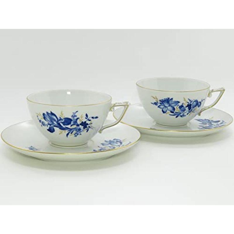 交換無料 マイセン カップ ソーサーブルーフラワー ティーc S 2客セット 青い花と昆虫 金彩 Meissen 2 N わけあり並の激安価格 Propertymag Co Za