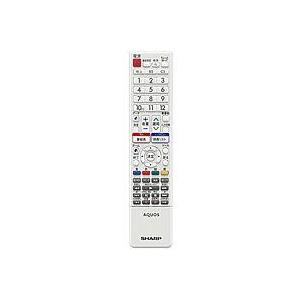 シャープ その他・家電周辺 テレビ【LC-24R30-W、LC-32R30-W、LC-40R30-W】用リモコン<ホワイト系> 0106380481 | 