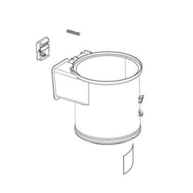 シャープ その他・家電周辺 掃除機【EC-U100-N】用ダストカップ 2171370683 | 