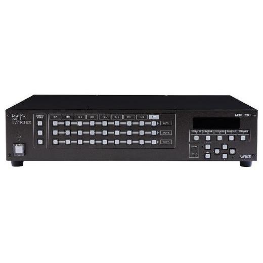 IDK その他 業務用AV 4K対応 マルチスイッチャ8入力3出力 MSD-6203