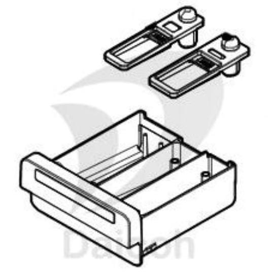 シャープ 2103150445[その他・家電周辺]洗濯機【ES-PW11F-N、ES-PT10F-T】用洗剤ケース | 