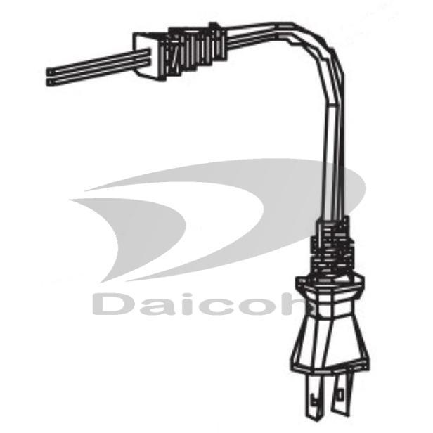 シャープ 2125000021[その他・家電周辺]ふとん乾燥機【UD-AF1-W、UD-BF1-W】用電源コード | 