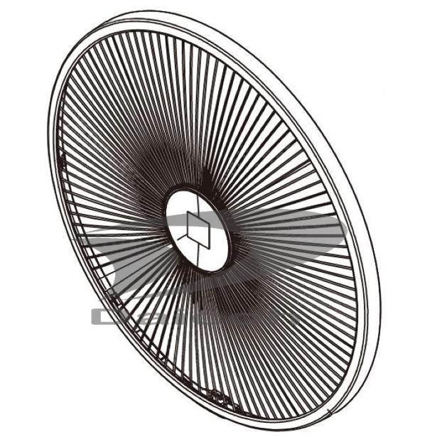 シャープ 2141180305[エアコンオプション]扇風機【PJ-N3AK/PJ-P3AK/PJ-J3AK/PJ-L3AK/PJ-P3AS/PJ-H3AK】用前カバー | 