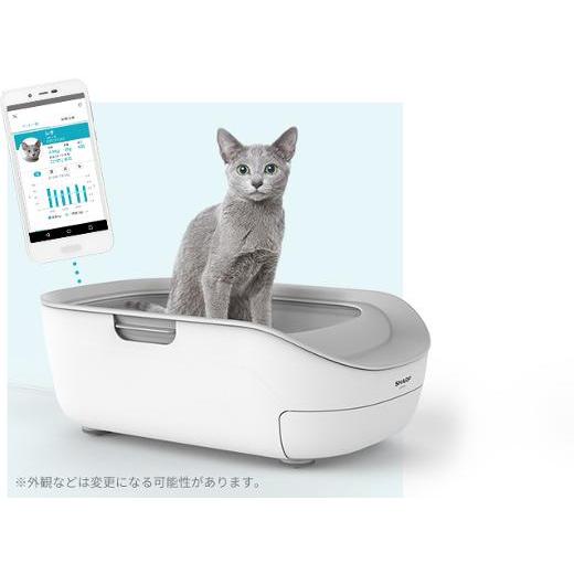 シャープ Hn Pc001 W その他 家電周辺 猫用システムトイレ型ペットケアモニター クーポン対象外