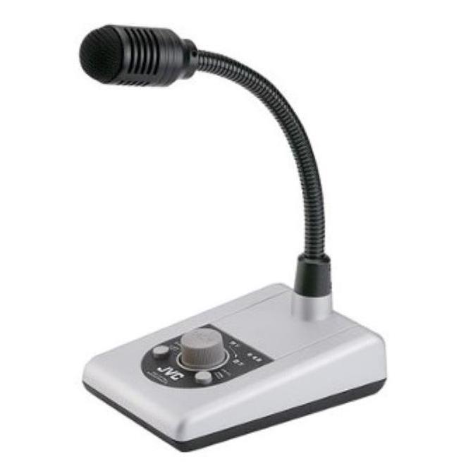JVC 卓上マイクロホン MV-P370M 【動作確認済】チャイム機能付き JVCケンウッド VOSS マイク 単一指向性マイクロホン(チャイム付) MV