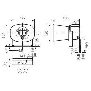 JVCケンウッド スピーカー レフレックスホーンスピーカー(5W) SB-H905