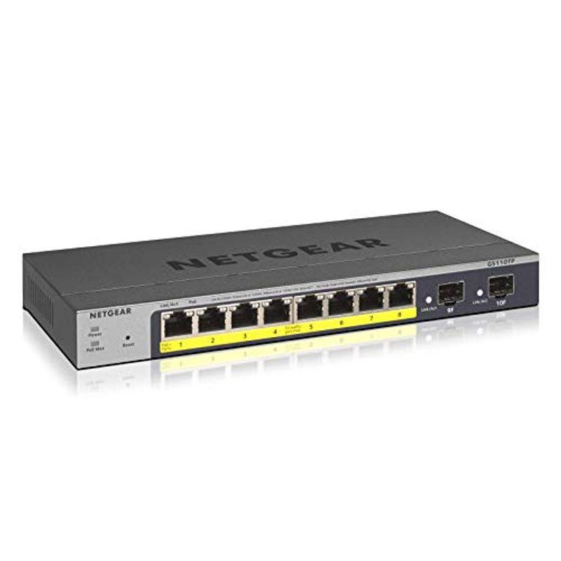 上質で快適 NETGEAR PoEクリックスイッチ GSS108EPP econet.bi