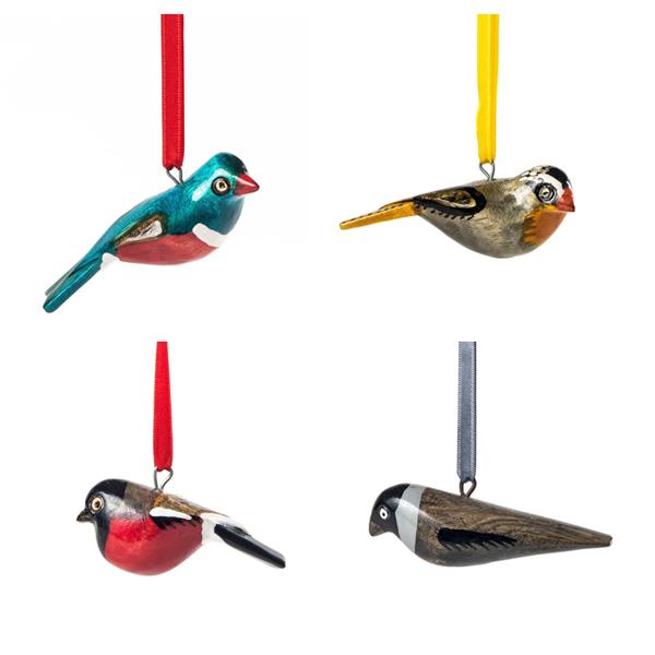 Mifuko 鳥のオーナメント　コクマルガラス jackdaw |  | 01