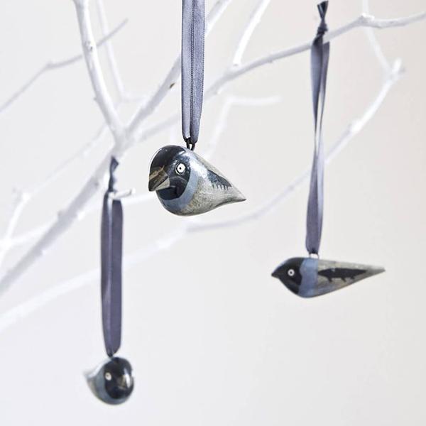 Mifuko 鳥のオーナメント　コクマルガラス jackdaw |  | 03