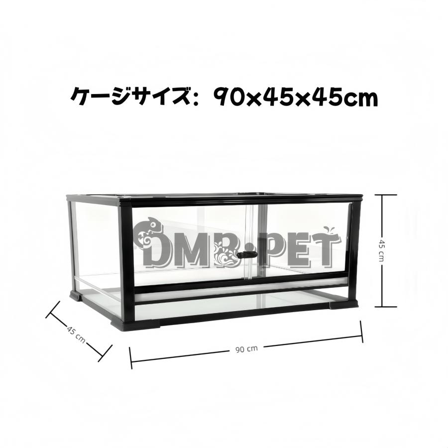 ガラス飼育ケージ、爬虫類両生類飼育ケージ603030、6030、オリジナル