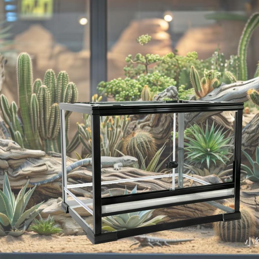 自社製組み立て式爬虫類両生類ケージガラス飼育ケージ60x30x30cm引取り可 ガラス飼育ケージ、爬虫類両生類飼育ケージ603030、6030、オリジナル