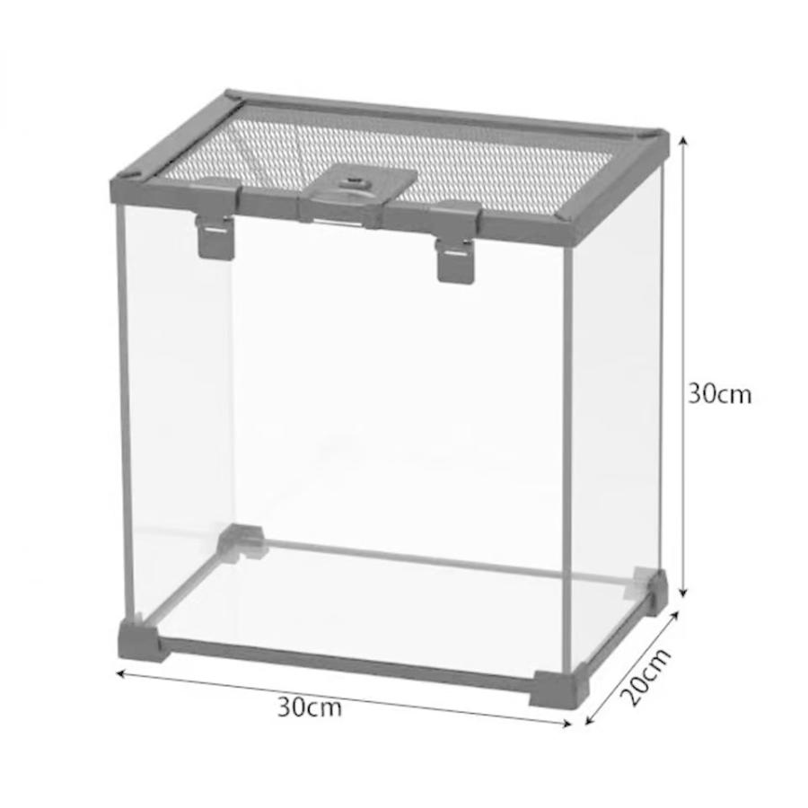 ガラス飼育ケージ、爬虫類両生類飼育ケージ、オリジナル自社製 爬虫類