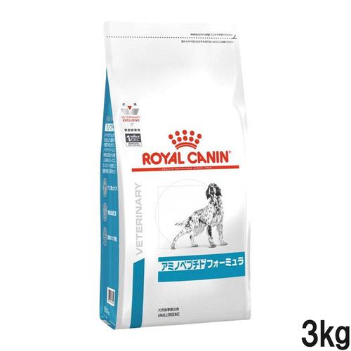 ロイヤルカナン ロイヤルカナン 食事療法食 犬用 アミノペプチド フォーミュラ ドライ 3kg Dcmオンライン 通販 Paypayモール