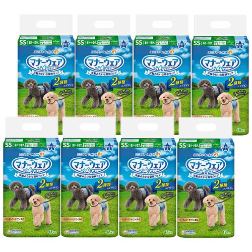 ユニ・チャーム 【ケース販売】マナーウェア男の子用/SSサイズ超小