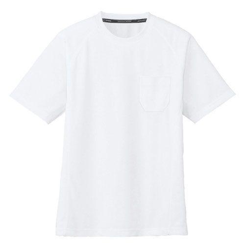 コーコス信岡 半袖Tシャツ AS-657 ホワイト M