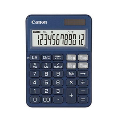 Canon カラフル電卓 Ks 125wuc Bl ブルー 12桁 Dcmオンライン 通販 Paypayモール