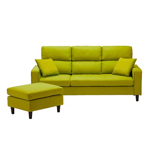 関家具 カウチ　ルピアIII　グリーン　布/307587 グリーン