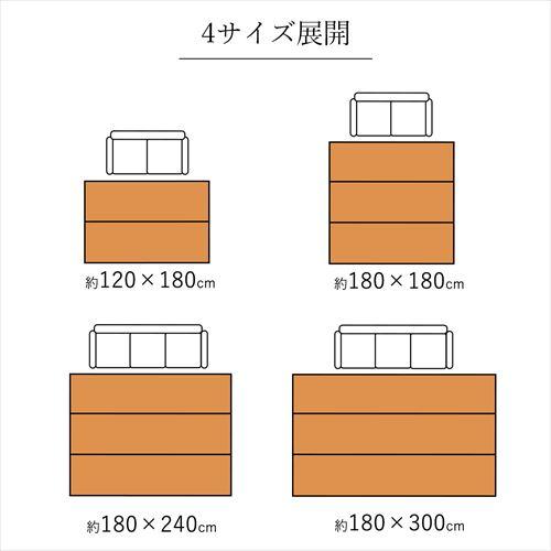 IKEHIKO ひんやり冷感 竹ラグ CXH プレーン/ブラウン 120×180cm ブラウン/120×180cm｜dcmonline｜04