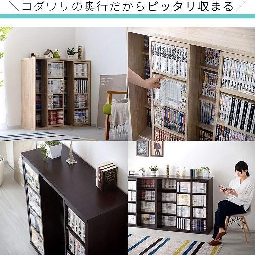 白井産業 パーテーションラック/SEP-1690ARDK ダークブラウン