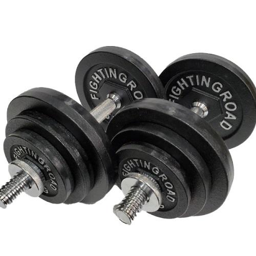 ファイティングロード ダンベル ブラック タイプ セット