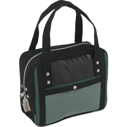 SANEI 帆布メール用ボストン(SS)SED-1錠付 モスグリーン/BTSS-SED-07