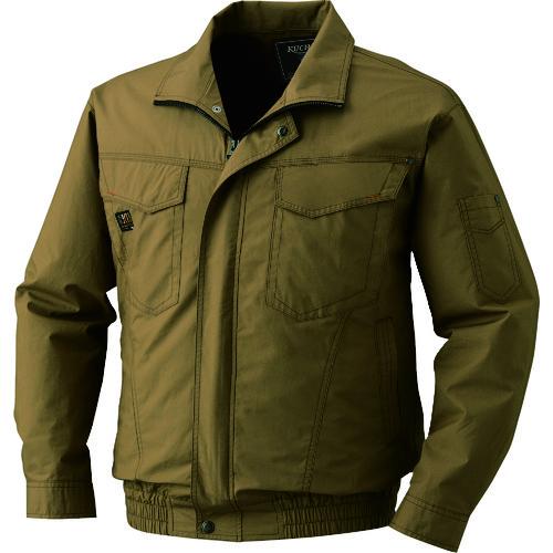 空調服 綿薄手タチエリウェアのみ　キャメル　4L/KU91400C20S6