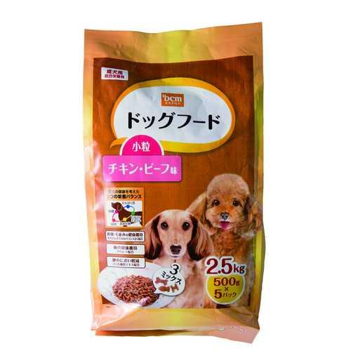 DCM ドッグフード 2.5kg 小粒チキン・ビーフ味 4573330666988DCMオンライン 通販 Yahoo!ショッピング