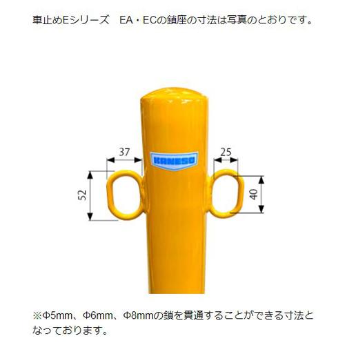 法人限定】【メーカー直送】帝金 バリカーピラー型 φ101.6 固定