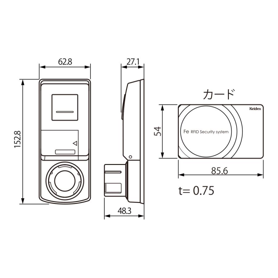 Fe-Lock　Light　basic　ベーシック)MIWA　(エフイー　FELTBC-W-61F-K　ロック　ライト　LSP用