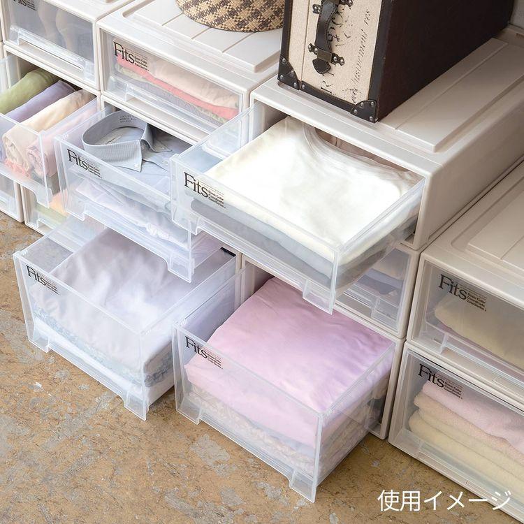 Fits 4個セット 収納ケース フィッツケース カプチーノ/ロング Fits 4個セット 収納ケース フィッツケース カプチーノ/ロング