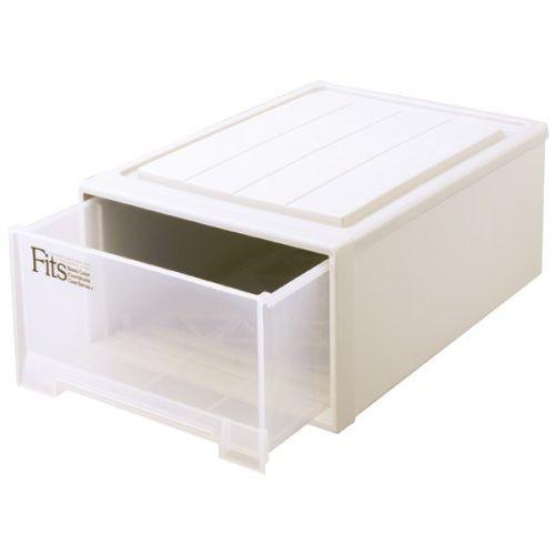 Fits 3個セット 収納ケース フィッツケース カプチーノ/ディープ Fits 3個セット 収納ケース フィッツケース カプチーノ/ディープ