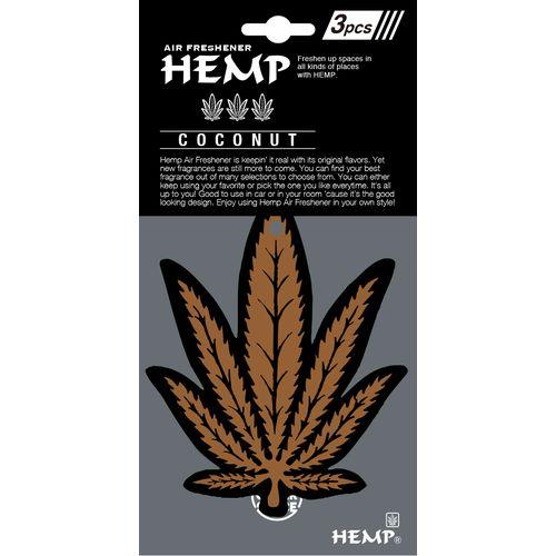 HEMP HEMP　AIR　FRESHENER　3P　(ヘンプ　エアーフレッシュナー)/NAX052003 ココナッツ｜dcmonline｜02