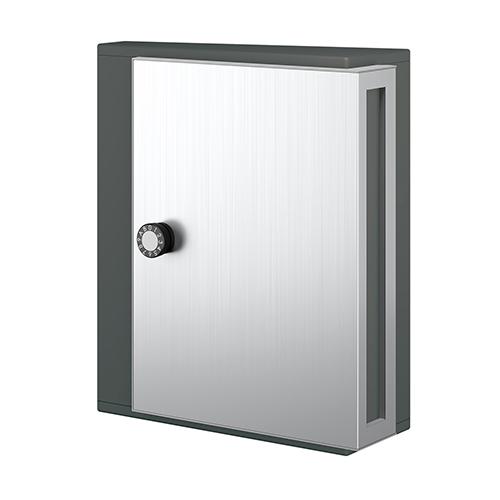 ナスタ (株) デザインポスト/KS-MB31SN-L-BK ブラック/W340×H400×D148