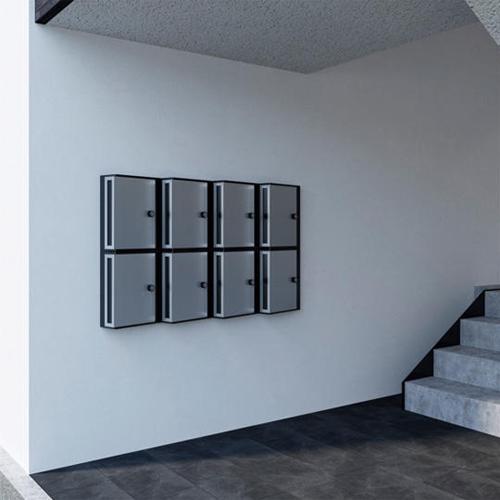 ナスタ(株) デザインポスト/KS-MB31SN-L-DB-WN ダークブラウン