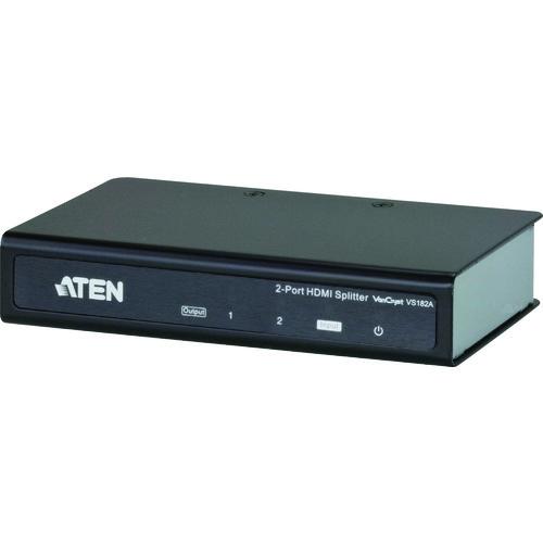 【送料無料】  【配達日指定不可】ATEN ビデオ分配器　HDMI　/　1入力　/　2出力　/　4K対応/VS182A　　　　　　　　　　　　　　　　　　　　　　　　