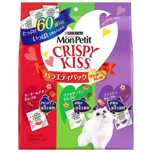 モンプチ クリスピーキッス バラエティパック リッチセレクト 180g