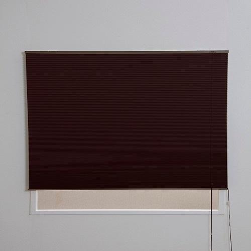 フルネス プレミアムハニカムシェード 彩 遮光タイプ/ダークブラウン 40×135cm ダークブラウン/40×135cm｜dcmonline｜02