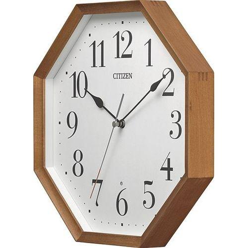 2022激安通販 ☆新品 シチズン ソーラー電波掛け時計 八角形 掛時計/柱