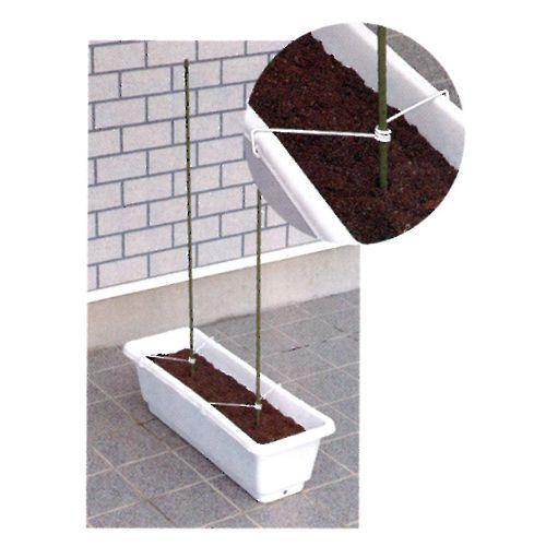 渡辺泰 650型プランターの支柱立て 2個入 白色 太さ8mm支柱用 Dcmオンライン 通販 Paypayモール