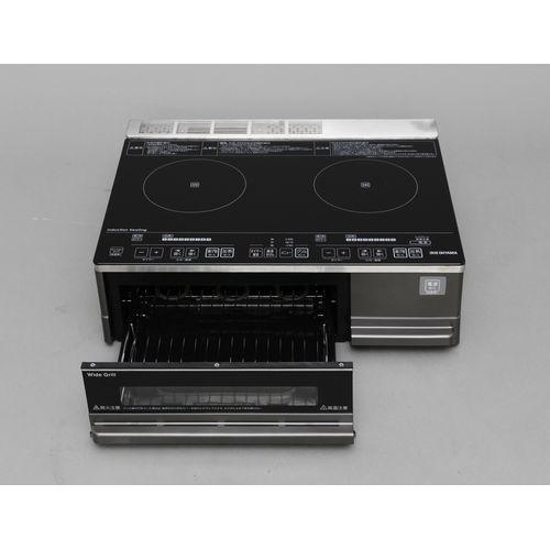 アイリスオーヤマ 据置型 2口IHクッキングヒーター/IHC-SG221