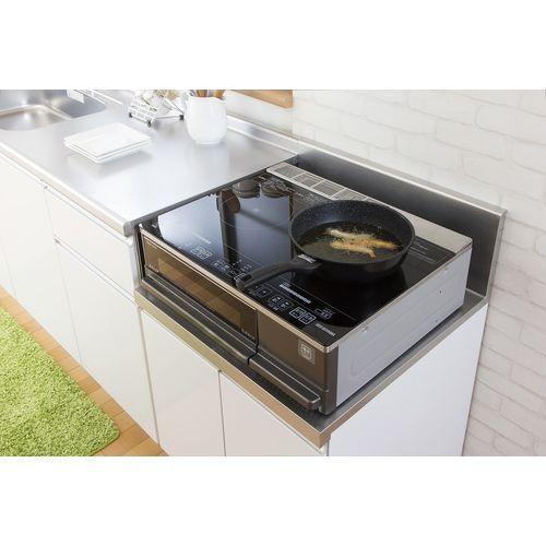 【美品】アイリスオーヤマ　IHクッキングヒーター IHC-SG221 2022年 e-TREND｜アイリスオーヤマ IHC-SG221 [据置型 2口IHクッキングヒーター]