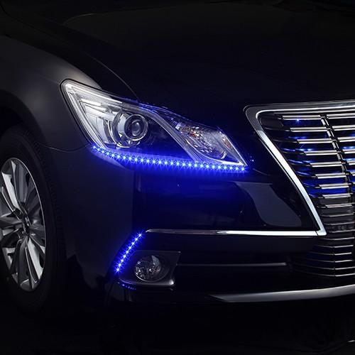 エーモン工業株式会社 サイドビューテープｌｅｄ 45cm 青 2本 2712 青 45cm Dcmオンライン 通販 Paypayモール