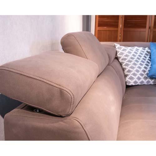 GRANADA クラベス　L　コーナーソファ　DGY/左コーナー-ダークグレイ ダークグレイ/座って左コーナー