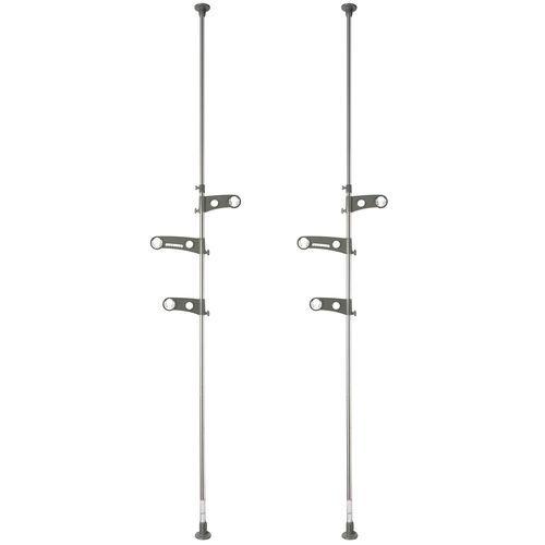 積水樹脂 ステンレスベランダ用ものほし台　スタンドポール　/DSL-30 ステンレス&グレー