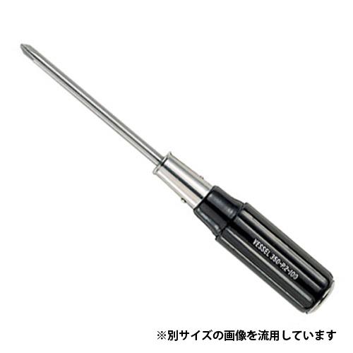 ベッセル 木柄貫通ドライバー No.350/3X150MM (+)No.3 150mm｜dcmonline