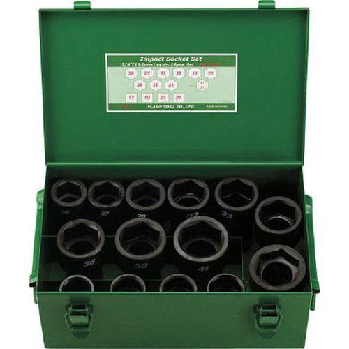 FPC インパクト セミロングソケット セット 差込角19mm 14pc FPC インパクト セミロングソケット セット 差込角19mm 14pc