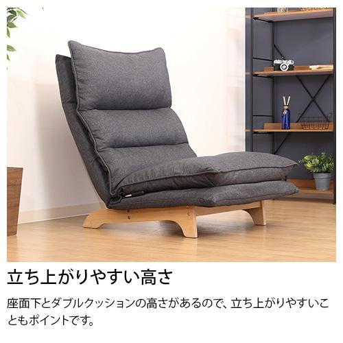 不二貿易 ダブルクッション座椅子 フィット2 一人掛け/19205 不二貿易 ダブルクッション座椅子 フィット2 一人掛け/19205