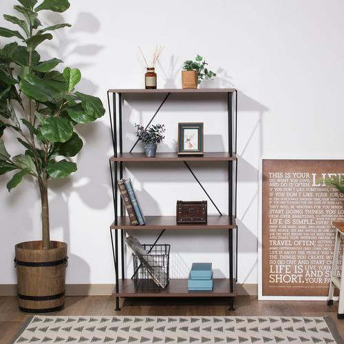 不二貿易 EZBOツイストロック オープンラック4段 MBR/71888