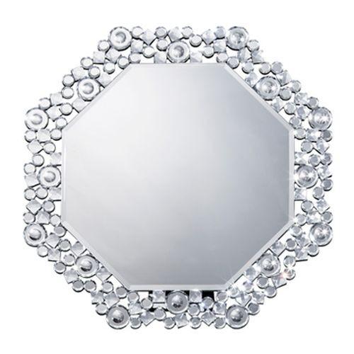 キャンペーンもお見逃しなく Kuroshio 八角ミラー クリスタル ミラー W515 D25 H515mm